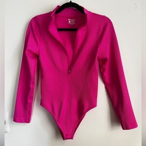 Pink Long Sleeve Bodysuit
